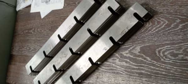 Ножи стружечные плоские 8х6нфт с хранения