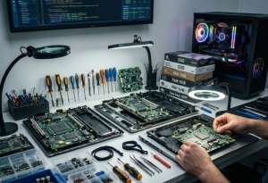 Ремонт ноутбуков, ПК, принтеров - установка Windows, удаление вирусов | Fix-Line