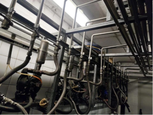 Автоматический смеситель - дозатор красок для флексомашин. Станция смешения красок: Inkmaker s.r.l. Piccolo. Реновация 2016г