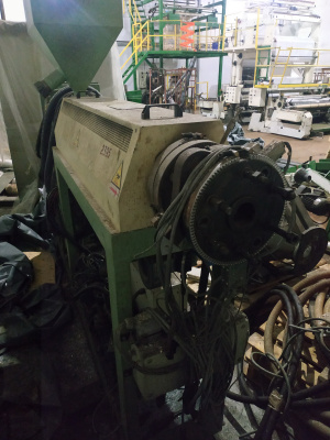 Комплектная экструзионная линия для производства ленты из полистирола BANDERA ТР 50/32