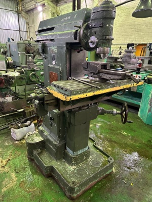 Широкоуниверсальный фрезерный станок, 676 Иркутский станкостроительный завод