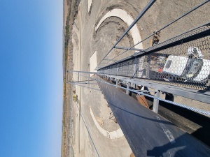 Поворотный ленточный конвейер (штабелер)