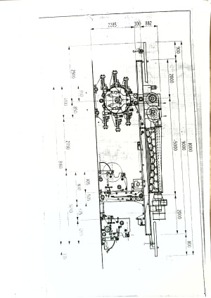 Машина флексографской печати с центральным барабаном 6 цветов SATURNO 1200