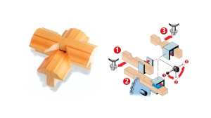 Станок для фрезерования крестовых соединений Stegherr KSF-mini