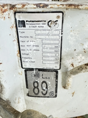 Штукатурная станция Putzmeister MP 25