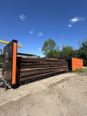 Высокотемпературная пресс-конвекционная сушильная камера