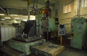 горизонтальный расточной станок модели 2А622Ф4 c ЧПУ NC-310