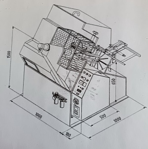Машина для производства бумажных форм (тарталетка) CALVI