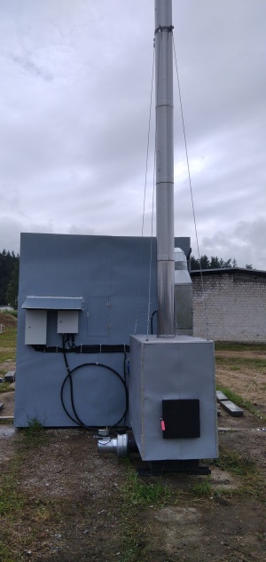 Сушильная камера для фитосанитарной обработки древесины