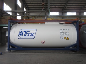 Танк-контейнер объём 25м3 тип Т4, для перевозки наливных грузов, новый