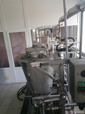 Модуль формования сырной нити