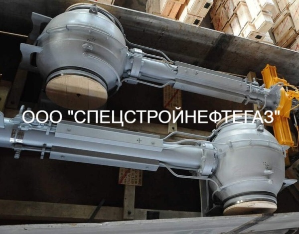 кран шаровый DN500 PN80 для газа