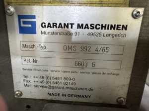 Машина термоконтактной сварки MATADOR, с секцией печати QMS992, WINDMÖLLER & HÖLSCHER