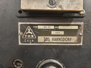 Горизонтально-расточной станок TOS VARNSDORF WH80