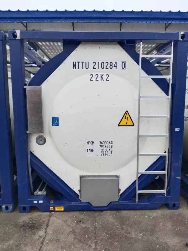 Танк-контейнер тип Т11 объём 21м3 для перевозки растворителей, новый
