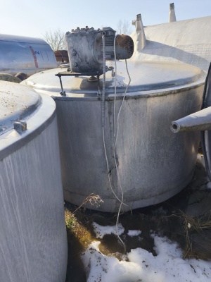 Емкость-термос из нержавеющей стали 3 м³ (3000 л)