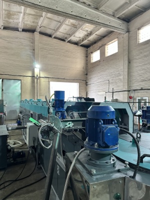 Роторный гранулятор воска, парафина, смолы. Капельная грануляция