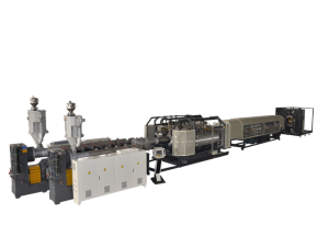 Экструзионная линия гофрированных труб, Линия двухслойных гофрированных труб