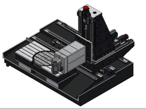 Пятиосевой Металлообрабатывающий Центр с Наклоняемой Головкой EUMASEIKI модель UB1800C