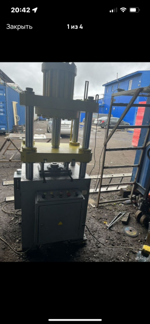Пресс гидравлический пв 100 ажурсталь