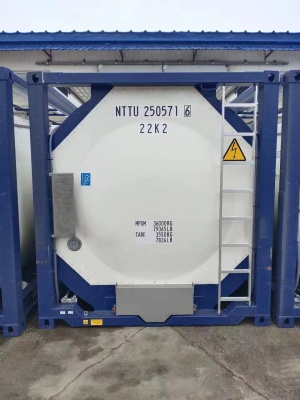 Танк-контейнер тип Т11 объём 25м3 для перевозки солевых растворов, новый