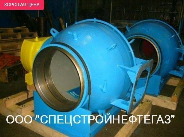 Кран шаровой DN500 PN80 Р-С-Н-У