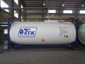 Танк-контейнер объём 25м3 тип Т4, для перевозки масла, новый