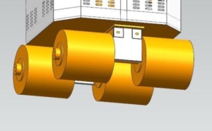 Шлифовальный станок по металлу с вакуумным подвижным столом и аспирацией