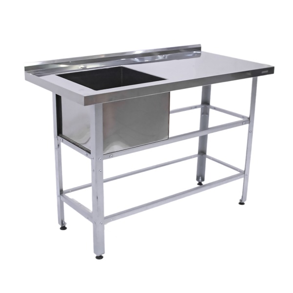 Ванна моечная с рабочей поверхностью ВСРП-С-4/12-Л (1200х600х850)