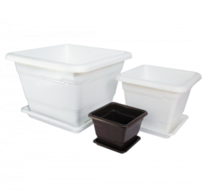 Пресс-формы на изделия «Горшок 0,5 л; 1,5 л; 5 л. квадратный»