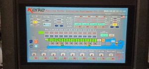 Гранулятор компаундер для переработки пэт или стекло-мело-талько наполненных пластиков до 5 компонентов. KTE-75D НОВЫЙ