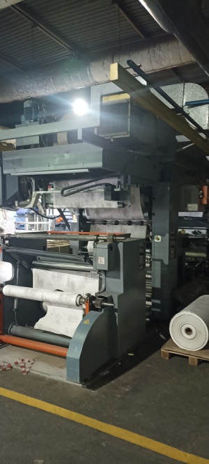 6-ти красочная машина флексографической печати планетарного типа BMF Saturno 1200