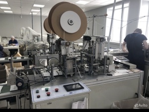 Автоматическую линию производства медицинских масок