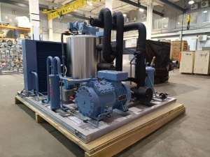 Льдогенератор чешуйчатого льда F30API Snowkey 3 т/сутки, НОВЫЙ