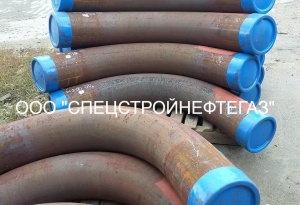 Отвод гнутый 159 45 гр ОСТ 24.125.33-89