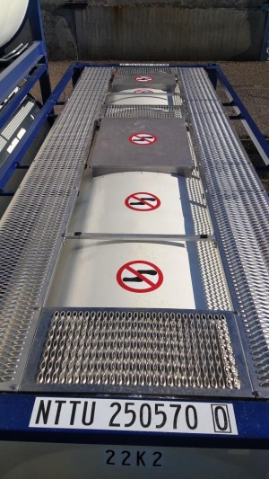 Танк-контейнер тип Т11 объём 18м3 для перевозки растворителей, новый