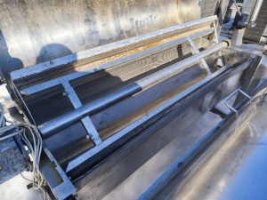 илиндрическое сито со скребками из нержавеющей стали