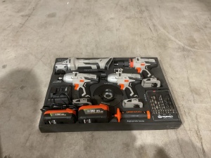 Универсальный аккумуляторный набор инструментов Daewoo U FORCE 4 in 1