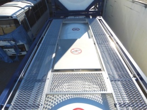 Танк-контейнер тип Т11 объём 24м3 для перевозки компонентов эмульсионных взрывчатых веществ, новый