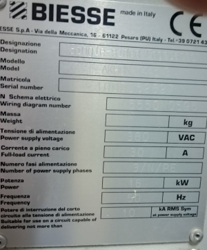 Станок BIESSE Akron 1445B