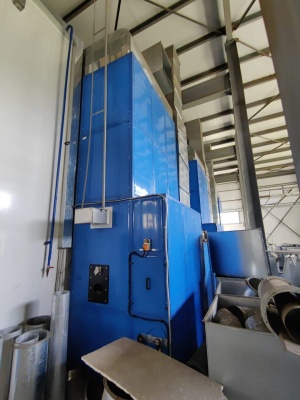 Дробеструйная камера 18200х6200х5200 мм. с системой сбора дроби + окрасочно-сушильная камера NOVATECK 18200x7700x5500мм 2 штуки