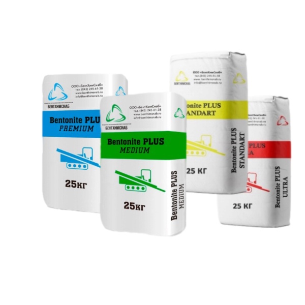 БЕНТОНИТ ДЛЯ ГНБ Bentonite Plus Standard