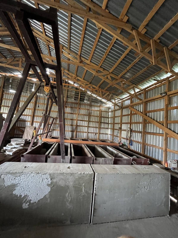 Линия пенобетона мпбс-1000 15 кВт + Кран + Remeza