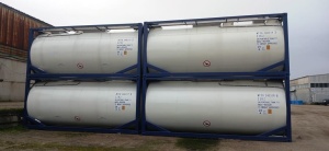 Танк-контейнер объём 26м3 тип Т11 для перевозки нефтехимической продукции, новый