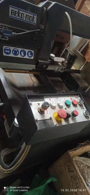 Ручной ленточнопильный станок Beka-Mak BMS-230DG