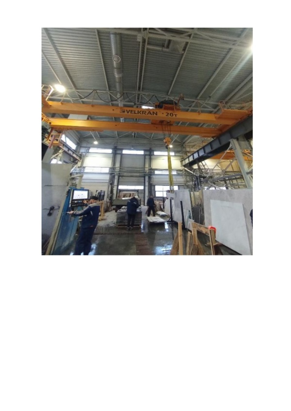 Мостовой электрический двухбалочный кран (грузоподъёмность 20 т)