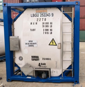 Танк-контейнер 25 000 литров 2010 года