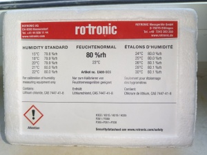 Rotronic EA80-SCS набор ампул для калибровки датчиков влажности