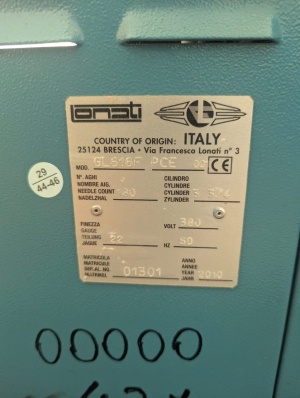 Носочные автоматы Lonati GL616F