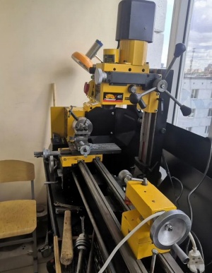 Хоббийный балконный токарно-фрейзерный станок